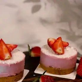 Десерт «Чиз клубника»